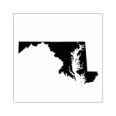 Maryland Solid Rubber Art Briefmarke Gummistempel (Prägung)