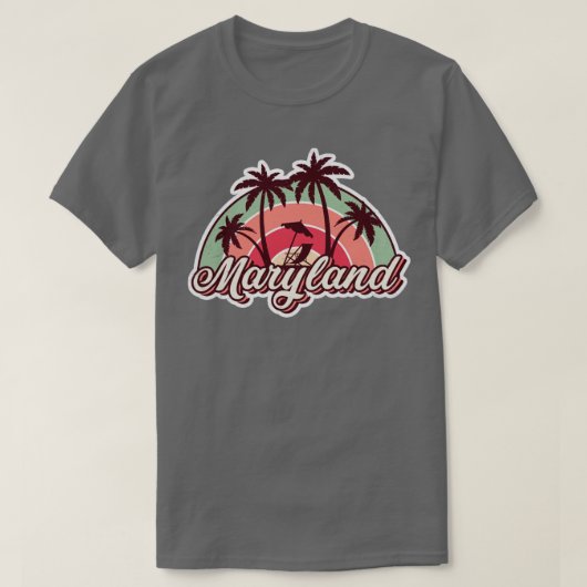 Maryland Sommerreise T-Shirt (Design vorne)