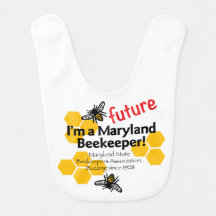 Maryland Staat Beekeepers Association Baby Bib