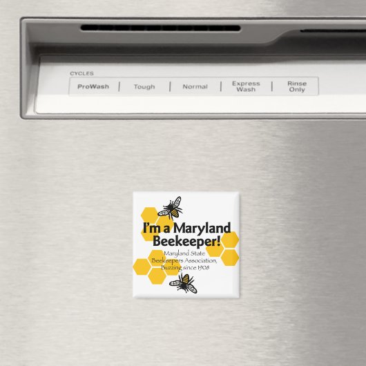 Maryland Staat Beekeepers Association Magnet (In Situ (Geschirrspüler))