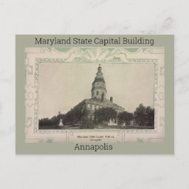 Maryland Staat Hauptstadt Gebäude 1908 Postkarte