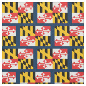 Maryland Staat Patriotic Flag Stoff (Muster)