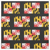 Maryland Staat Patriotic Flag Stoff (Muster)
