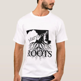 Maryland Staat Roots Shirt für Frauen oder Männer