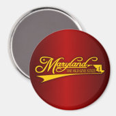Maryland Staat von mir Magnet (Vorderseite/Rückseite)