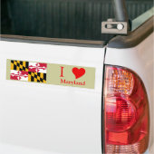 Maryland-Staats-Flagge Autoaufkleber (Auf Lkw)