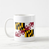 Maryland-Staats-Flagge Kaffeetasse (Links)