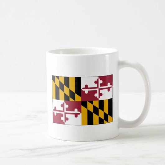 Maryland-Staats-Flagge Kaffeetasse (Rechts)
