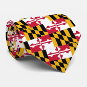 Maryland-Staats-Flagge Krawatte (Gerollt)