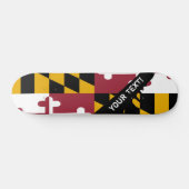 Maryland-Staats-Flagge Skateboard (Horizontal)