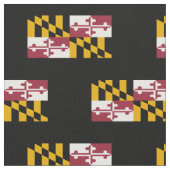 Maryland-Staats-Flagge Stoff (Nahaufnahme)