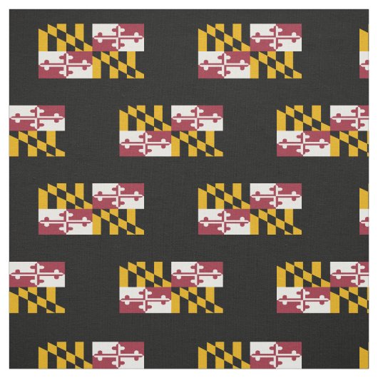 Maryland-Staats-Flagge Stoff (Muster)