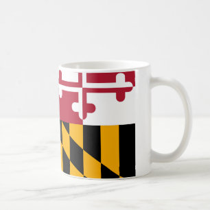 Maryland-Staats-Flaggen-Entwurf Kaffeetasse