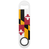 Maryland-Staats-Flaggen-Entwurf Speedflaschenöffner (Rückseite)