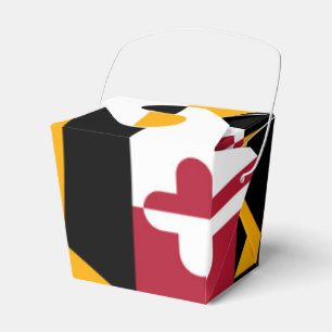 Maryland-Staats-Flaggen-Entwurfs-Anzeige Geschenkschachtel