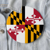 Maryland-Staats-Flaggen-Entwurfs-Dekoration Button (Beispiel)