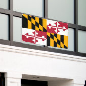 Maryland-Staats-Flaggen-stilvolle Dekor-Fahne Banner (Äußeres Gebäude)
