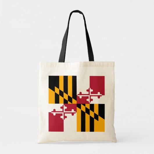 Maryland-Staats-Flaggen-stilvolle Grafik Tragetasche (Vorne)