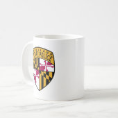Maryland-Staats-Polizei Kaffeetasse (Vorderseite Links)
