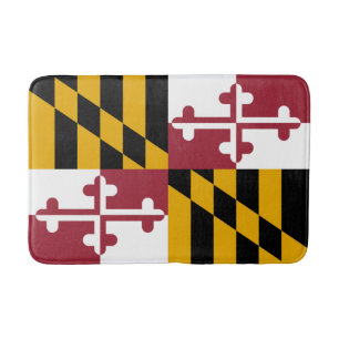 Maryland Staatsflagge Badematte