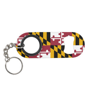 Maryland Staatsflagge Mini Flaschenöffner