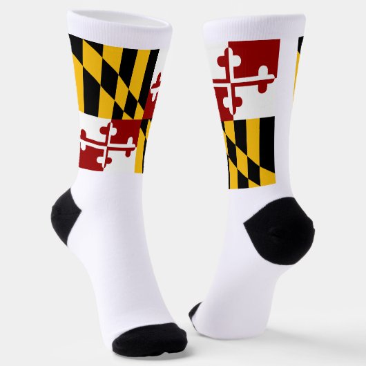 Maryland Staatsflagge Socken (Gewinkelt)
