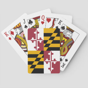 Maryland Staatsflagge Spielkarten