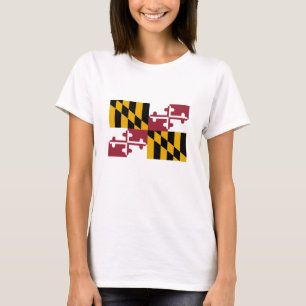 Maryland Staatsflagge T-Shirt