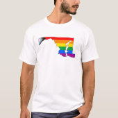 Maryland Staatsstolz LGBTQ Progress Prix T-Shirt (Vorderseite)