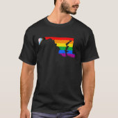 Maryland Staatsstolz LGBTQ Progress Prix T-Shirt (Vorderseite)