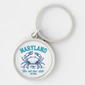 Maryland State Crab – The Old Line State Schlüsselanhänger (Vorne)