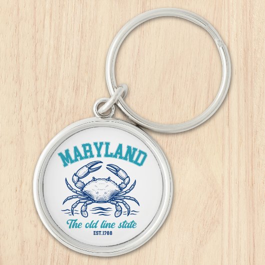 Maryland State Crab – The Old Line State Schlüsselanhänger
