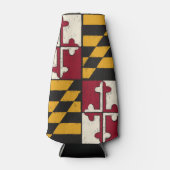 Maryland State Flag Cold Insulated Bottle Holder Flaschenkühler (Vorderseite)