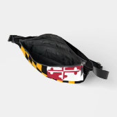 Maryland State Flag Colors Bauchtasche (Offen)