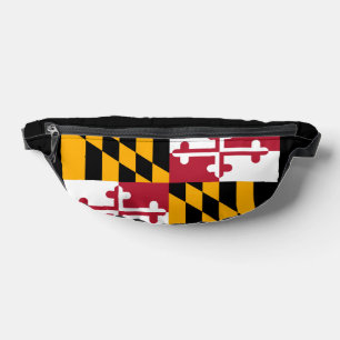 Maryland State Flag Colors Bauchtasche