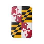 Maryland State Flag Custom Design Badematte (Vorderseite Vertikal)