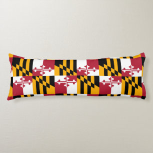 Maryland State Flag Design Accent Seitenschläferkissen