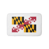 Maryland State Flag Design Badematte (Vorderseite)