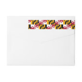 Maryland State Flag Design Decoration (Rückseite)