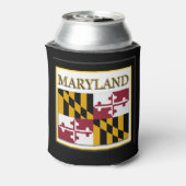 Maryland State Flag Design Dosenkühler (Kanne Rückseite)