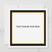 Maryland State Flag Design Einladung (Rückseite)