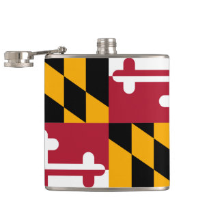 Maryland State Flag Design Flachmann