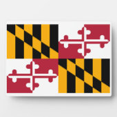 Maryland State Flag Design Fotoplatte (Vorderseite)