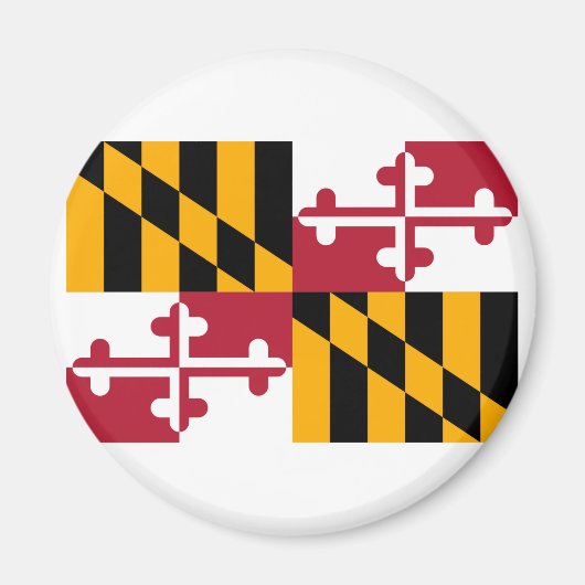 Maryland State Flag Design Magnet (Vorne)