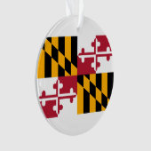 Maryland State Flag Design Ornament (Vorderseite)