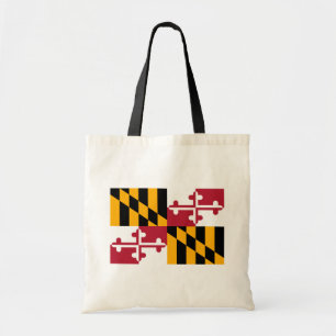 Maryland State Flag Design Tragetasche