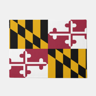 Maryland State Flag Door Matt Fußmatte