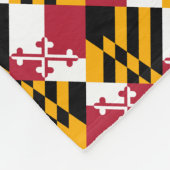 Maryland State Flag Festivals Design Fleecedecke (Ecke)