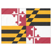 Maryland State Flag Festivals Design Tischdecke (Vorderseite (Horizontal))