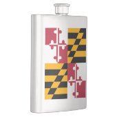 Maryland State Flag Graphic Flachmann (Rechts)